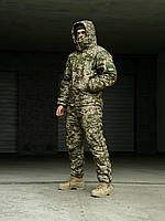 Зимняя форма пиксель, зимний комплект пиксель, тактический армейский теплый костюм зсу
