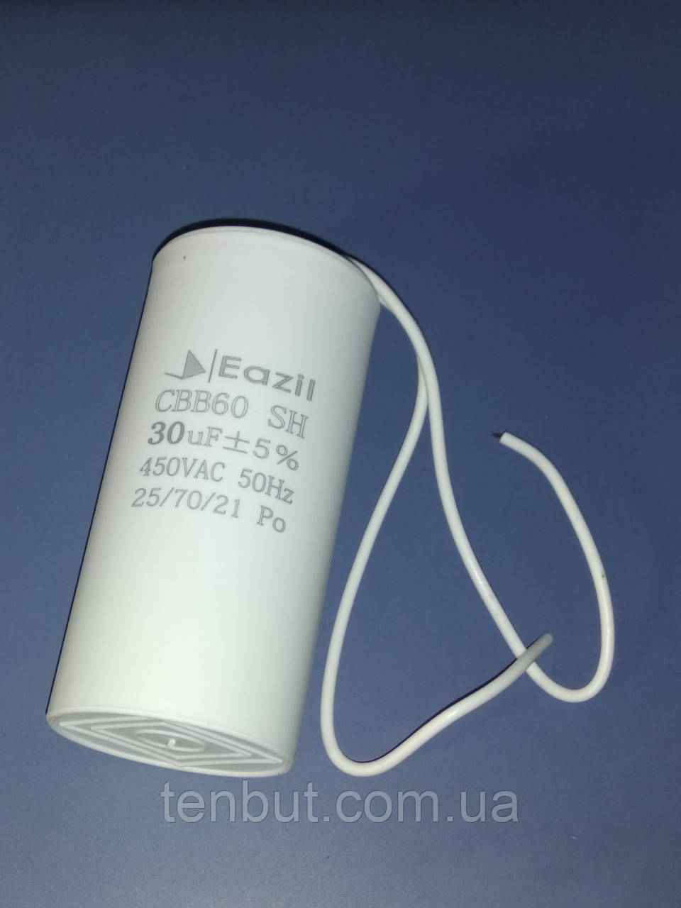 Конденсатор рабочий CBB60 / 30 мкФ±5% / 450 В. / 50/60 Hz . Розмір 95Х45 мм.