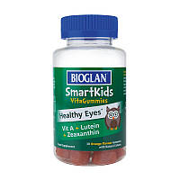 Комплекс для профилактики зрения для детей Smartkids Healthy Eyes (30 gummies, orange), Bioglan Bomba