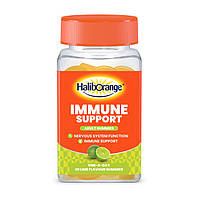 Пищевая добавка для укрепления иммунной системы Immune Support (30 gummies, lime), Haliborange Bomba