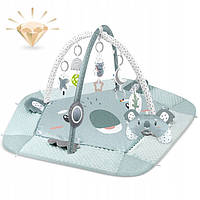 Килимок інтерактивний розвивальний 100 x 100 см Koala Nukido