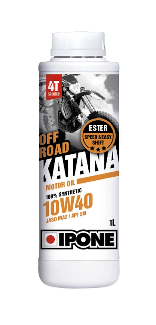 Моторна олива Ipone Katana OFF Road 10W40 100% синтетика 1Л (Ester, MA2) (AKC) (15)