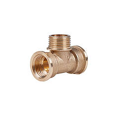 Трійник SANDIPLUS латунь вн-зв-вн 1/2" SD41515