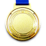 Медаль спортивна зі стрічкою SNS d — 65 мм, фото 2