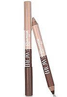 Карандаш для бровей двухсторонний Triumph Cosmetics Brow Pro Sculptor W-213 № 02