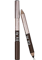 Карандаш для бровей двухсторонний Triumph Cosmetics Brow Pro Sculptor W-213 № 03