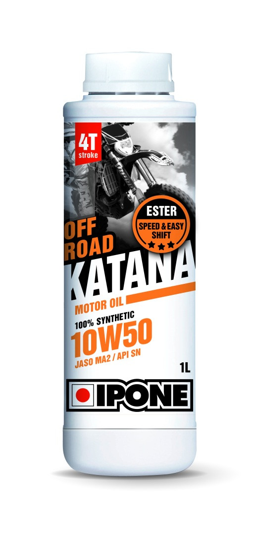 Моторна олива Ipone Katana OFF Road 10W50 100% синтетика 1L (Ester, MA2) (AKC) (15)