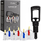 Набір із 6 вакуумних помп для сосків і клітора "Cupping Set" від EasyToys