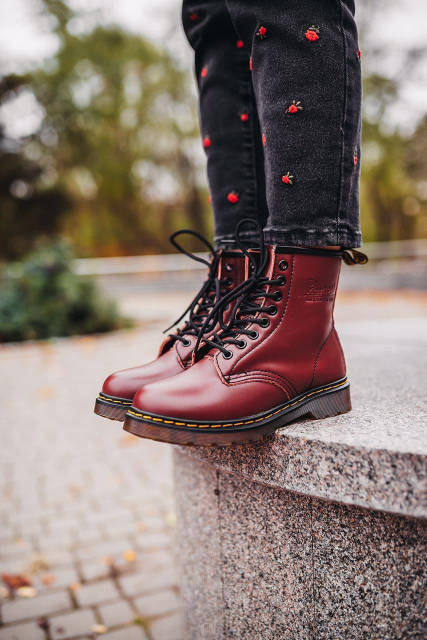 Dr. Martens 1460 Cherry Red 36 ID 1946993312 1785 Prom.ua