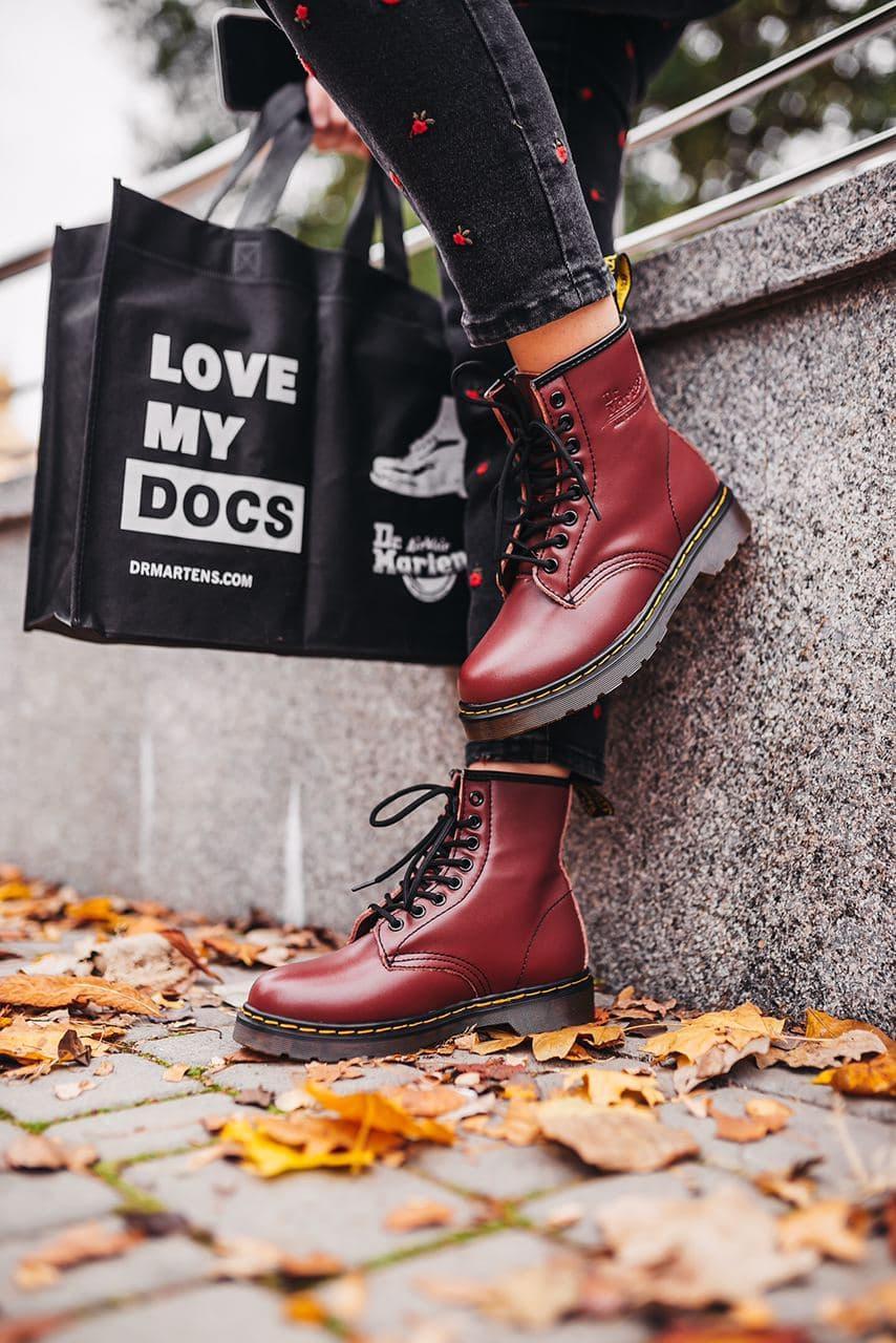 Dr martens 1460 cherry red 37 top