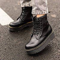 Dr. Martens JADON High Fur Black Logo кроссовки и кеды высокое качество высокое качество Размер 36