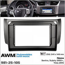 Перехідна рамка Nissan Sentra, Tiida AWM 981-25-105, фото 6
