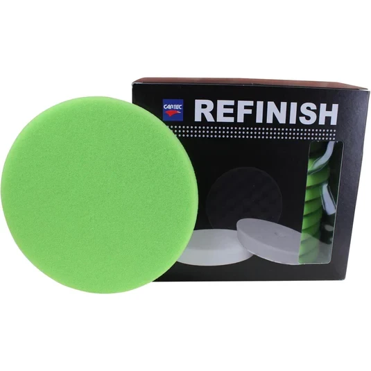 Полірувальний круг з відкритою структурою Cartec compounding pad Green 80х25 мм, фото 1