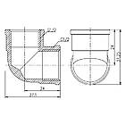Кутник 90° SANDI FORTE латунь вн-вн 1/2" SF36815, фото 2