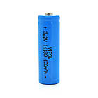 Литий-залiзо-фосфатний акумулятор 14430 Lifepo4 Vipow IFR14430 TipTop, 400mAh, 3.2V, Blue Q50/500