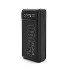 Powerbank PZX C166 45000mAh, Black, Blister