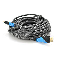 Кабель HDMI 1.4V в оплетке RED/BLACK з фільтром