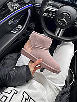 UGG Mini Pink (лак.задник) кроссовки и кеды высокое качество высокое качество Размер 36