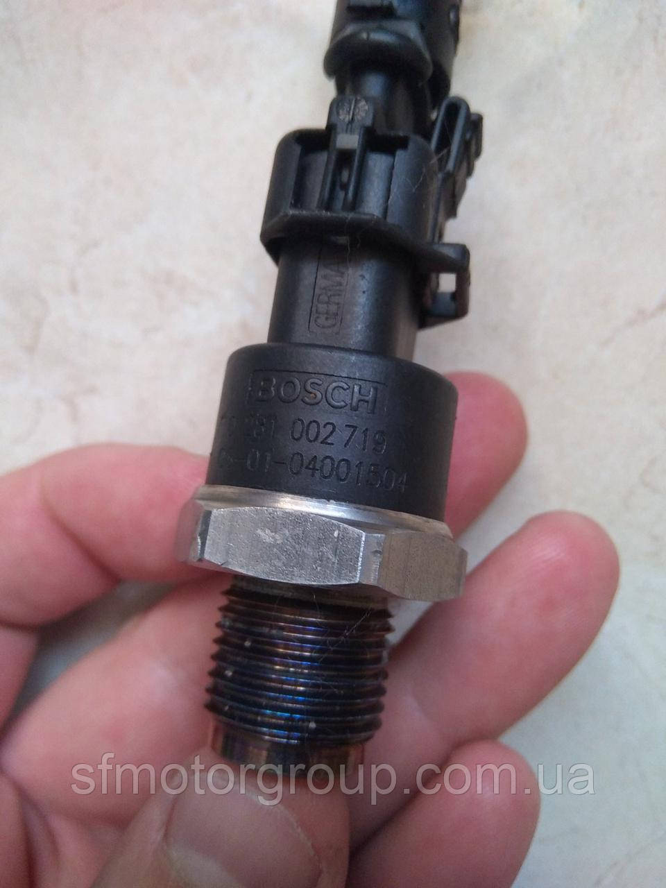 Датчик давления топлива в топливной рампе Renault 1,9DCI 0281002719 ...