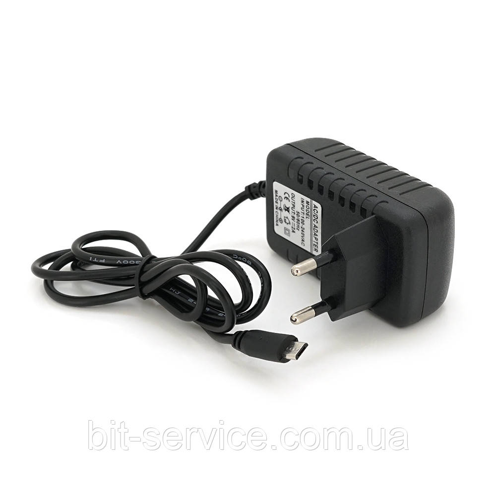 Імпульсний адаптер живлення XS-0520 5В 2А (10Вт) 220V-microUSB, довжина 0,5м