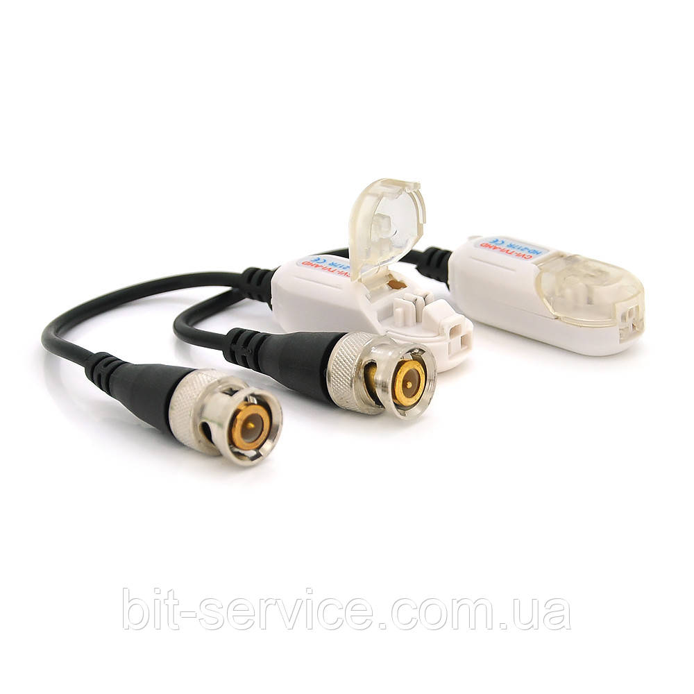 Пасивний приймач відеосигналу HD-217R AHD/CVI/TVI/CVBS 720P/1080P - 550/350 метрів, ціна за пару, Q100