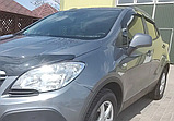Дефлектори вікон Opel Mokka 2012-2020 Вітровики Опель Мока з 2012 по 2020, фото 7