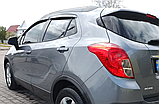 Дефлектори вікон Opel Mokka 2012-2020 Вітровики Опель Мока з 2012 по 2020, фото 3