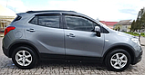 Дефлектори вікон Opel Mokka 2012-2020 Вітровики Опель Мока з 2012 по 2020, фото 4