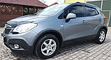 Дефлектори вікон Opel Mokka 2012-2020 Вітровики Опель Мока з 2012 по 2020, фото 8