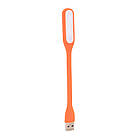 Ліхтарик гнучкий LED USB, Orange, OEM