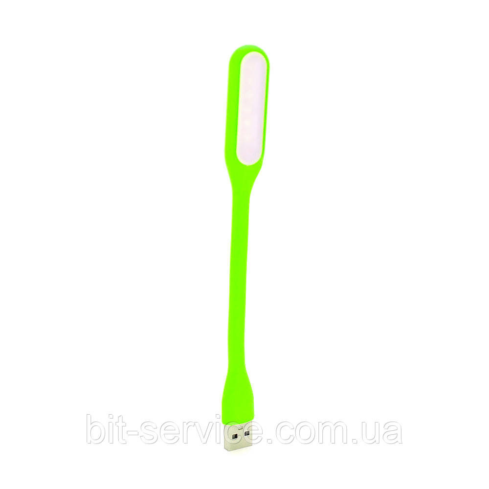 Ліхтарик гнучкий LED USB, Green, OEM