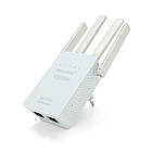 Підсилювач WiFi сигналу з 4-ма антенами LV-WR02EQ, живлення 220V, 300Mbps, IEEE 802.11b/g/n, 2.4-2.4835GHz,