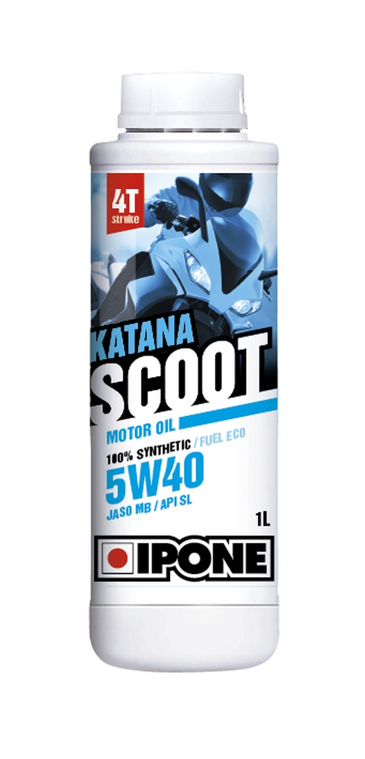 Моторне масло Ipone Katana Scoot 5W40 для скутерів 100% синтетика 1L (AKC) (15)