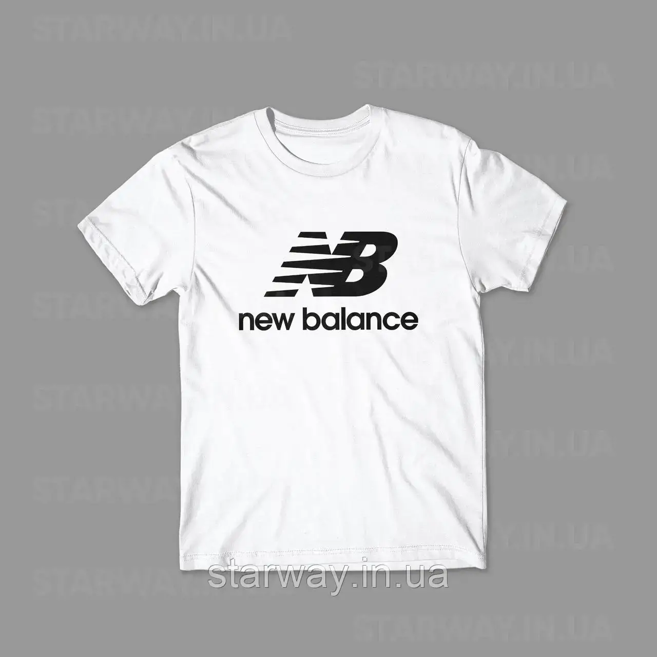 Стильна футболка new balance | різні кольори