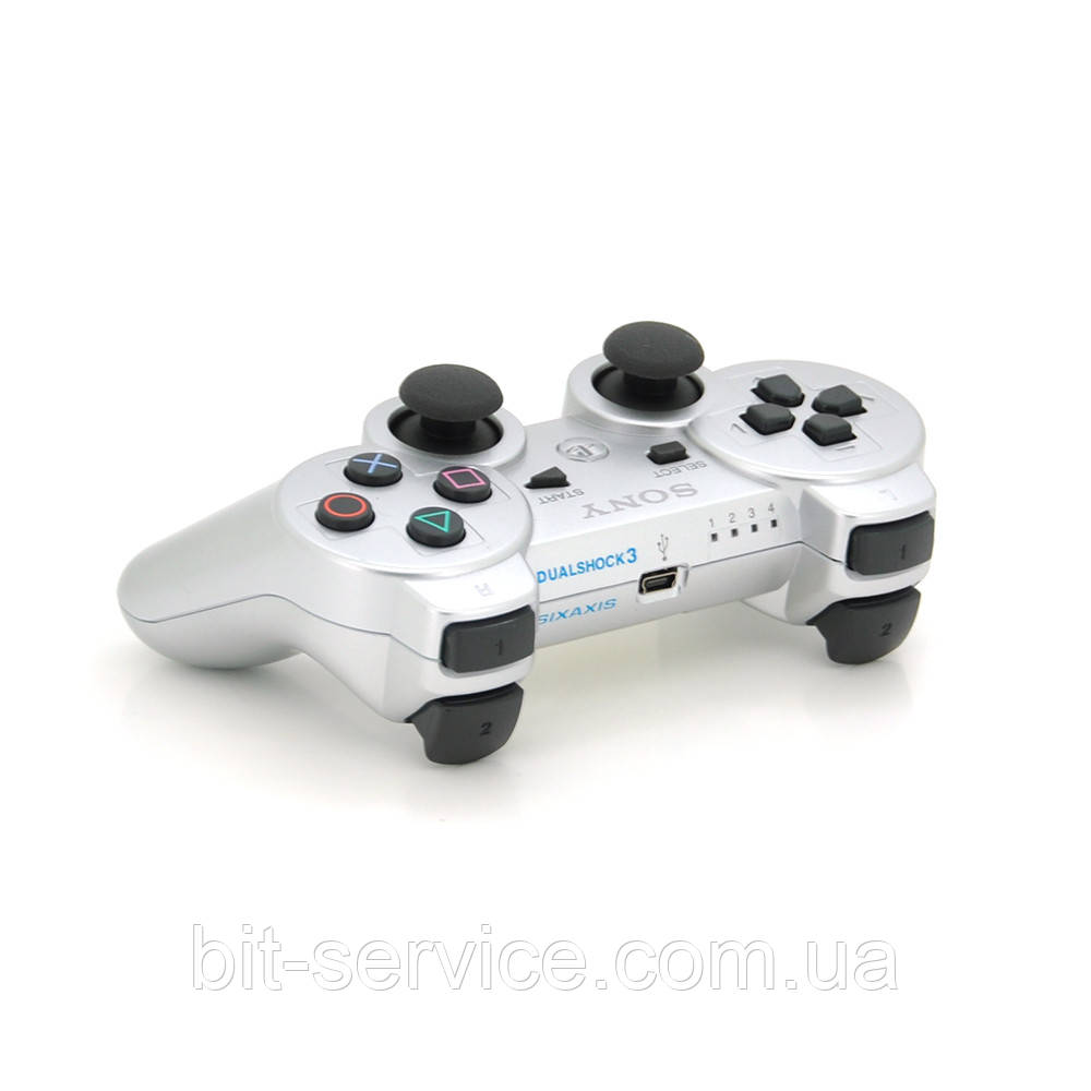 Геймпад бездротовийї для PS3 SONY Wireless DUALSHOCK 3 (Silver), 3.7V, 500mAh