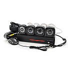 Комплект відеоспостереження Outdoor 008-4-2MP Pipo (4 вуличні камери, кабелі, блок живлення, відеореєстратор