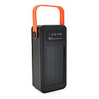 Power bank YM-638 60000mAh Solar, flashlight, Input: 5V/2.1A(Micro-USB, Type-C, Lightning), Output: 5V