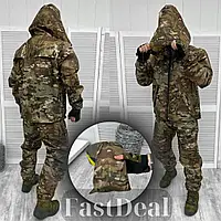 Тактичне пончо Костюм дощовик армійський мультикам, Дощовик Військовий армійський плащ пончо від дощу