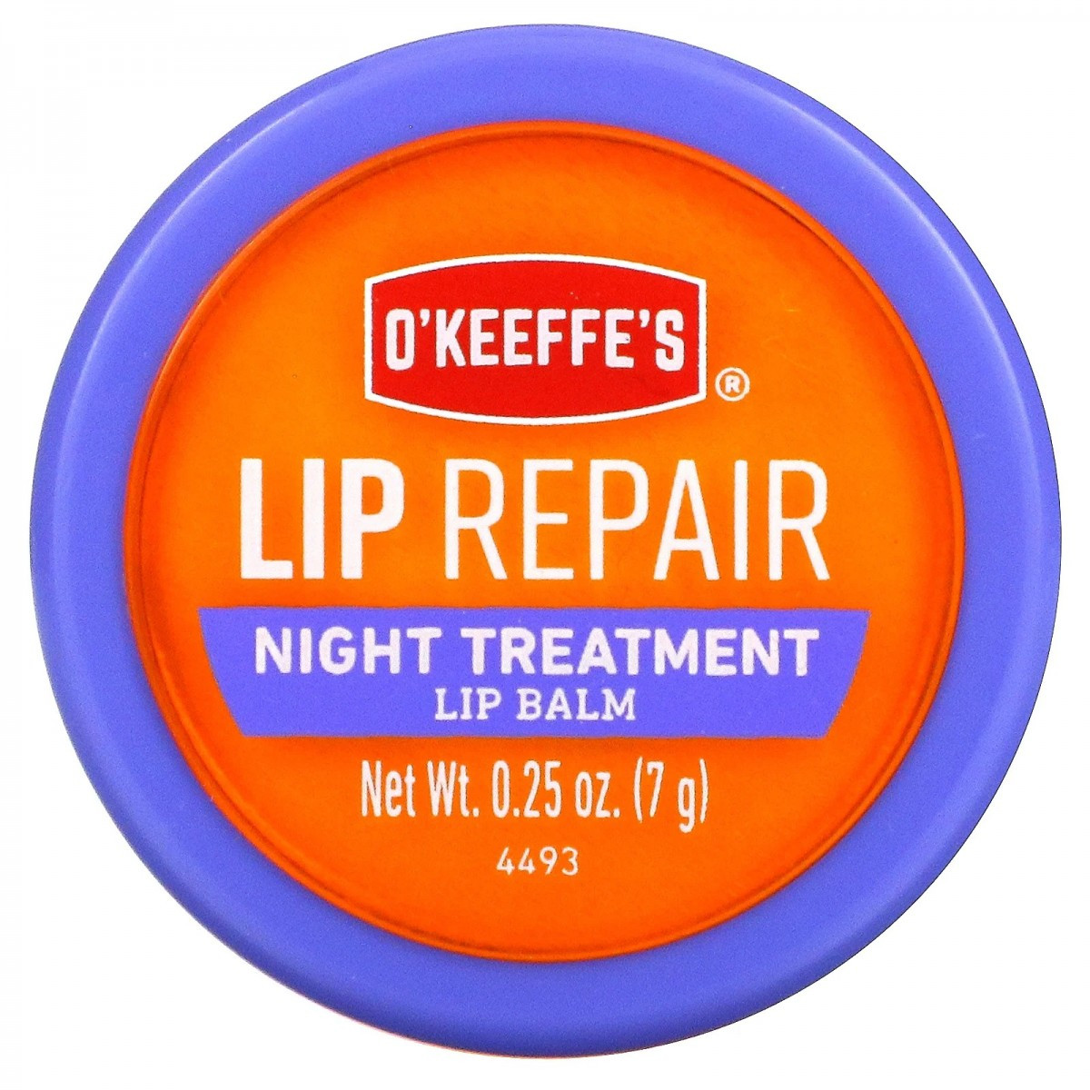 Відновлюючий бальзам для губ O'Keeffe's Lip Repair Night Treatment 7гр