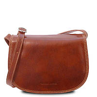 Женская кожаная сумка Tuscany Leather Isabella TL9031 (Мед) высокое качество