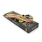 Кабель iKAKU KSC-028 JINDIAN charging data cable for Type-C, Gold, довжина 1м, 2.4A, BOX