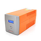 ДБЖ MAKELSAN Lion2200VA (1320W) Standby-L, LCD, 170-280VAC, AVR 1st, 3xSCHUKO socket, 2x12V9Ah, Plastic Case (