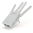 Підсилювач WiFi сигналу з 4-ма вбудованими антенами LV-WR09, живлення 220V, 300Mbps, IEEE 802.11g / n,
