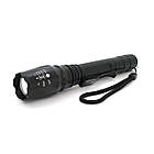 Ліхтар ручний Watton WT-241, 1LED Cree Q5, 3W, 5 режимів, ZOOM, 2х18650/2800mah, Black, IP44, СЗУ+АЗУ,