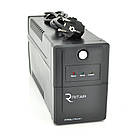 ДБЖ Ritar RTP600L-U (360W) Proxima-L, LED, AVR, 2st, USB, 2xSCHUKO socket, 1x12V7Ah, plastik Case ( 340 x 140