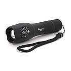 Ліхтар ручний Watton WT-023, 1LED Cree T6, 3W, 5 режимів, ZOOM, 18650/2800mah (перехідник 3*AAA), Black, IP44,