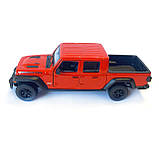 Іграшкова машинка металева WELLY 1:27, 2007 JEEP GLADIATOR, червоний, 19.5*6.5*6.5 см (24103W), фото 4