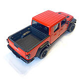 Іграшкова машинка металева WELLY 1:27, 2007 JEEP GLADIATOR, червоний, 19.5*6.5*6.5 см (24103W), фото 5