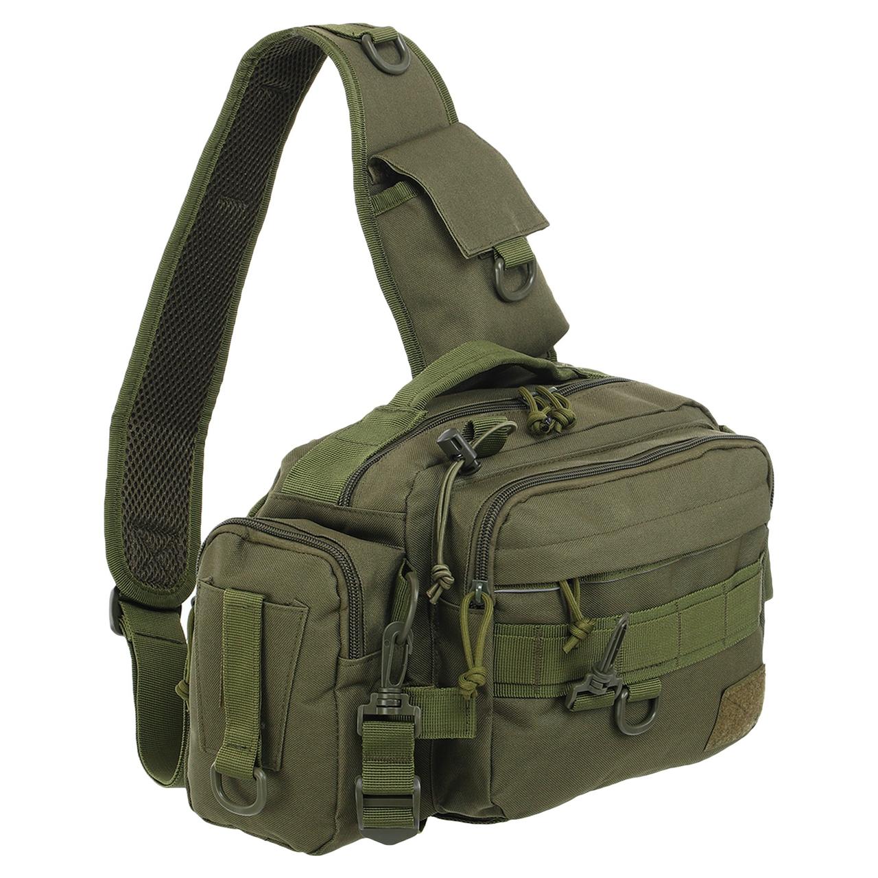 Сумка-слінг тактична однолямкова SILVER KNIGHT TY-184 (30х16х8 см) 4 л, фото 1