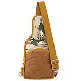 Сумка-слінг тактична однолямкова SILVER KNIGHT TY-8033 (30х22х10 см) 7 л, фото 7